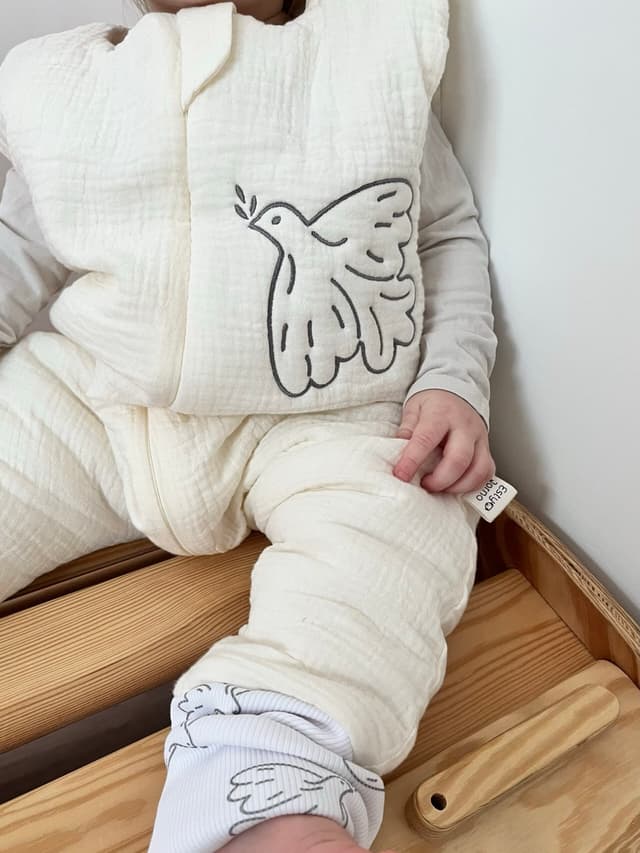 Musselin-Schlafsack 1 TOG
