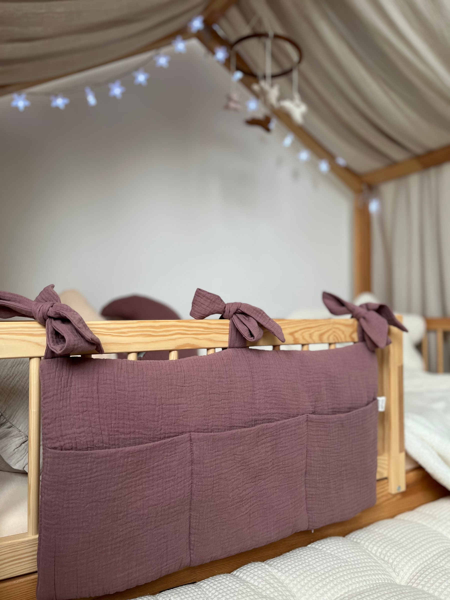 Muslin Cot Organizer