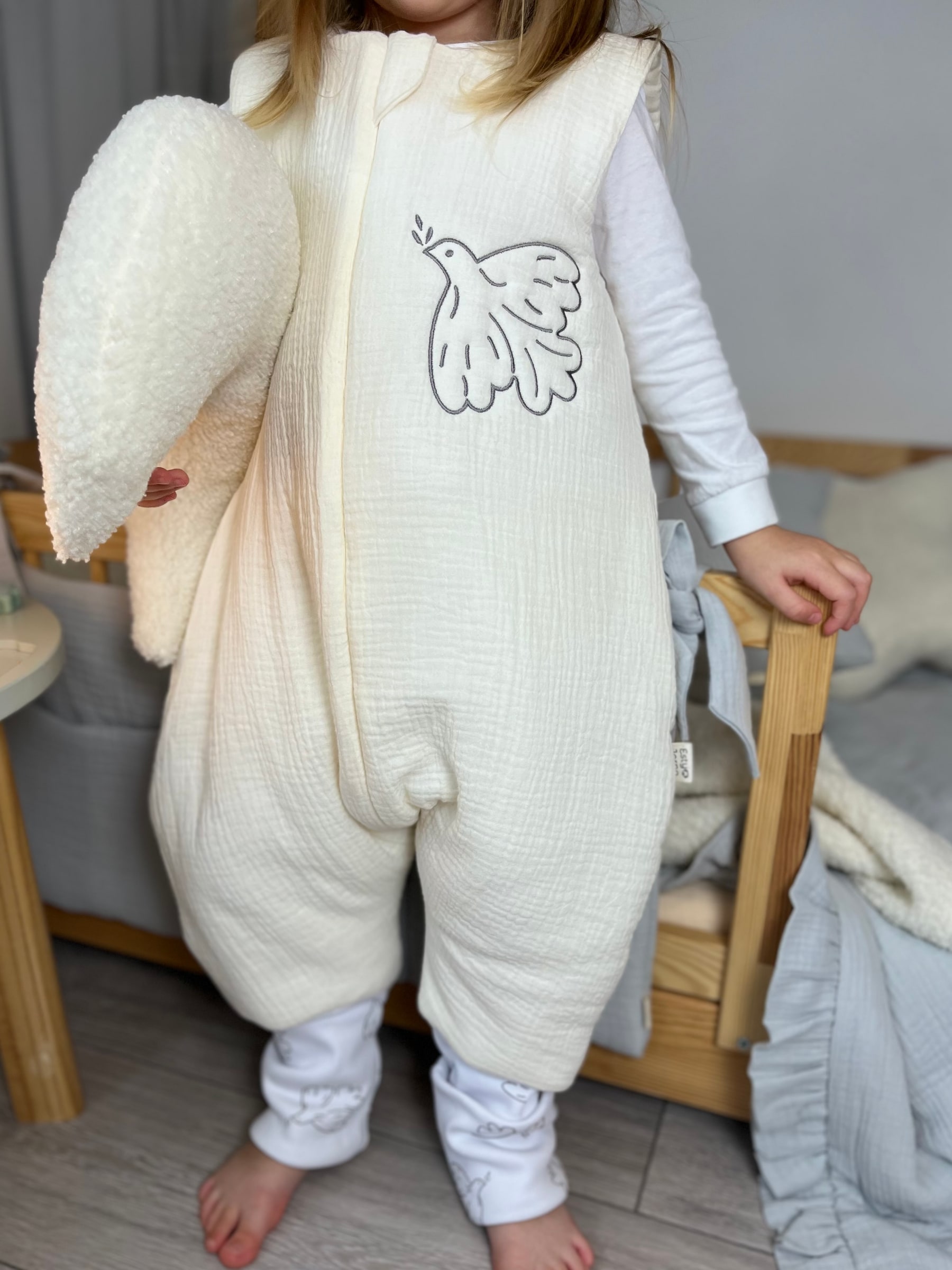 Musselin-Schlafsack 1 TOG
